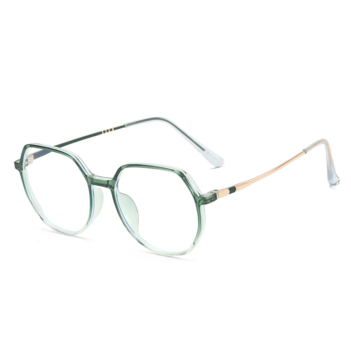 New Irregular TR90 Anti-Blue Light Glasses Round Frame Optical Glasses