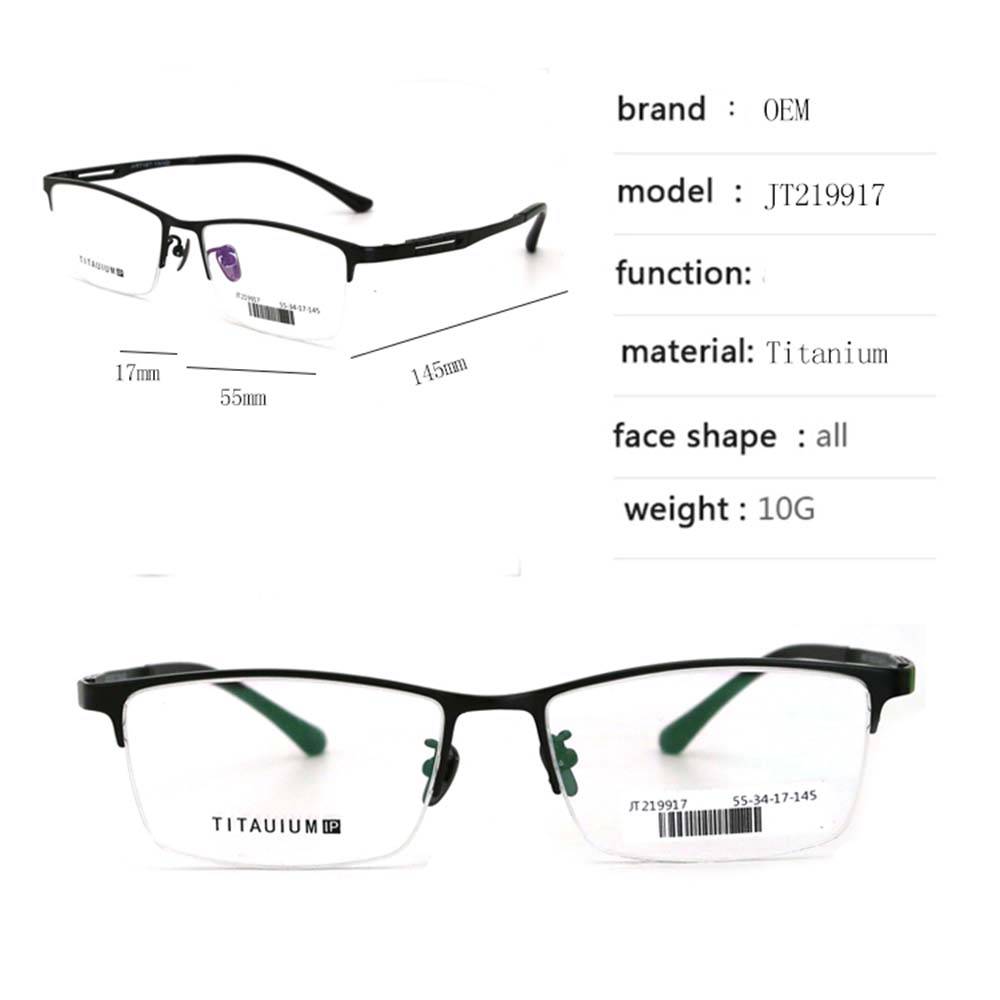 JT219917 Titanium Men Optical Frame