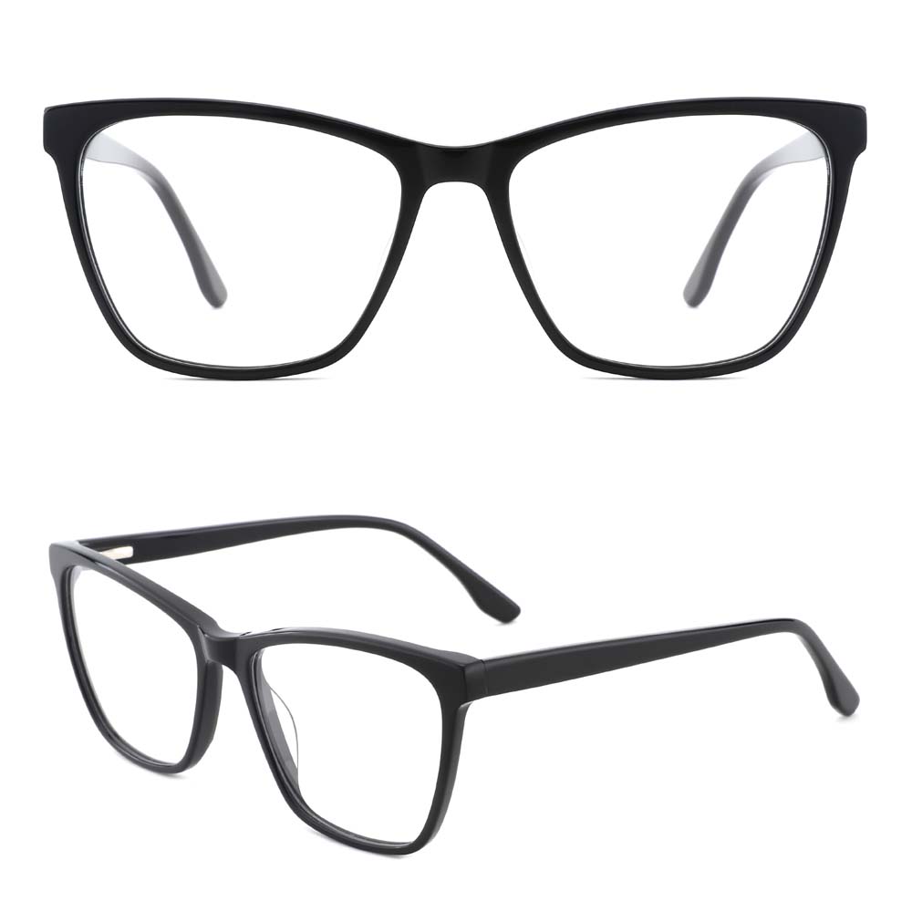 Customized Style High Quality Demi Color Acetate Oversized Optical Frames