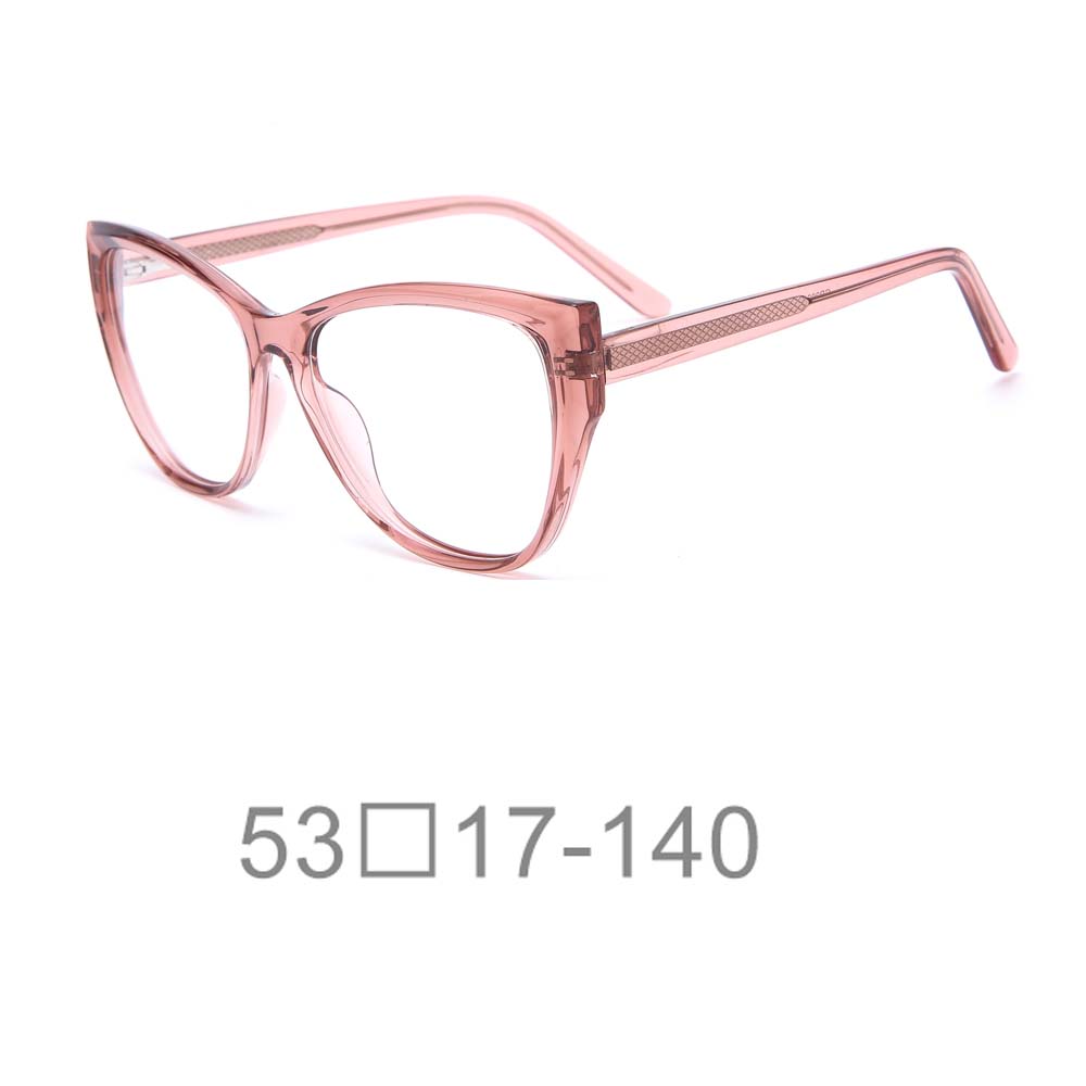 TR Oversized Designer Cat Eye Glasses Customized Logo Frame