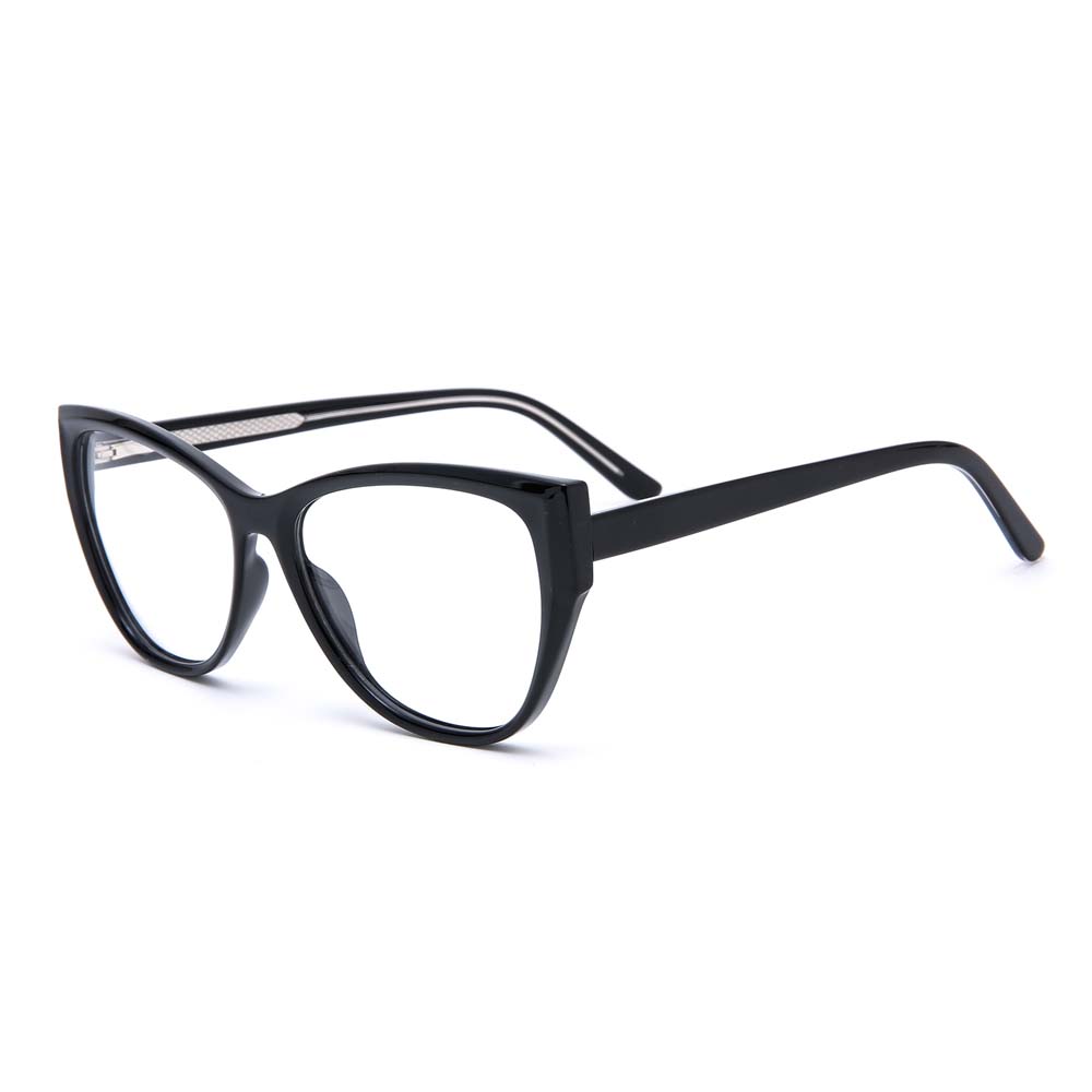 TR Oversized Designer Cat Eye Glasses Customized Logo Frame