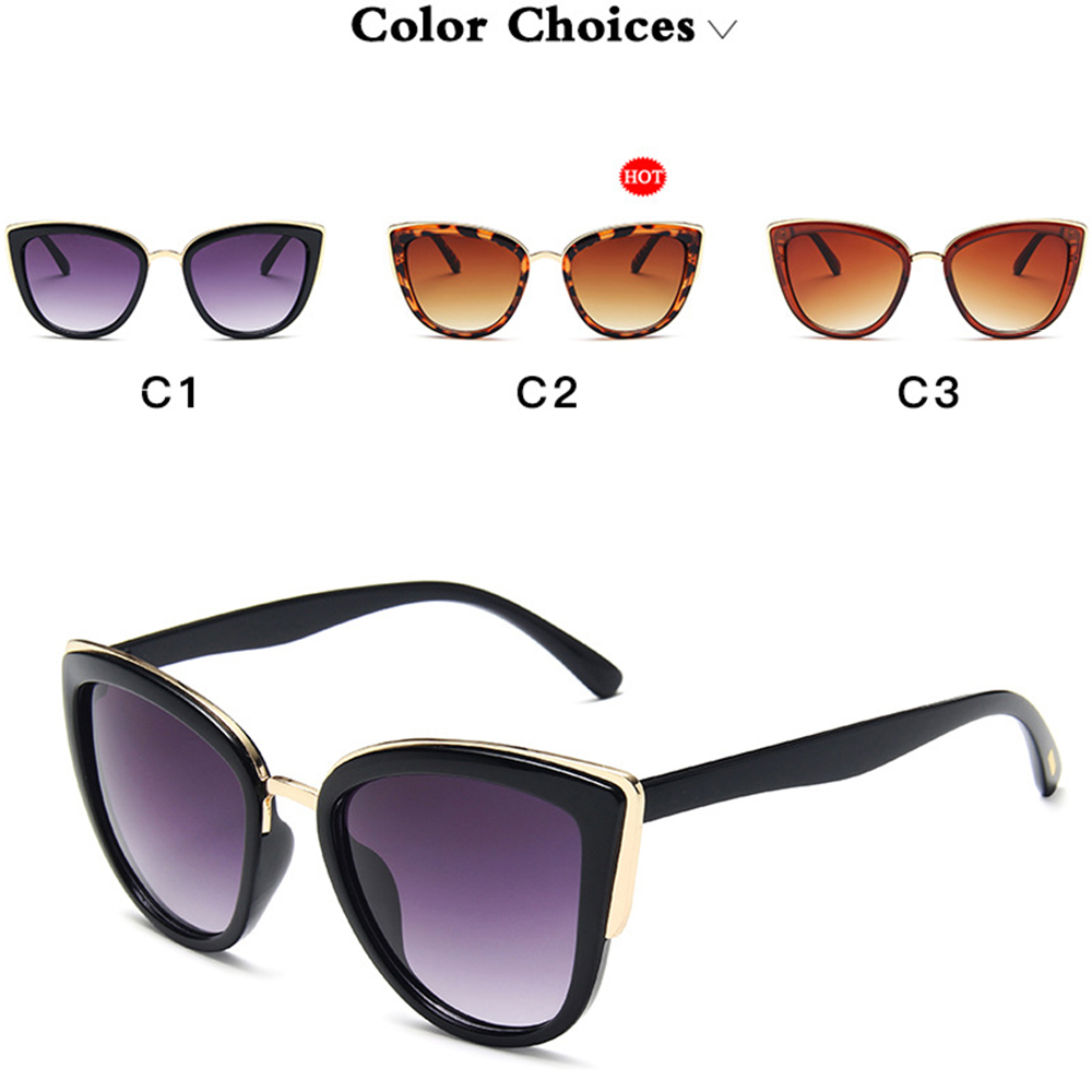 MK16005 Fashionable Sexy Ladies Metal Cat Eye Sunglasses Women 2021