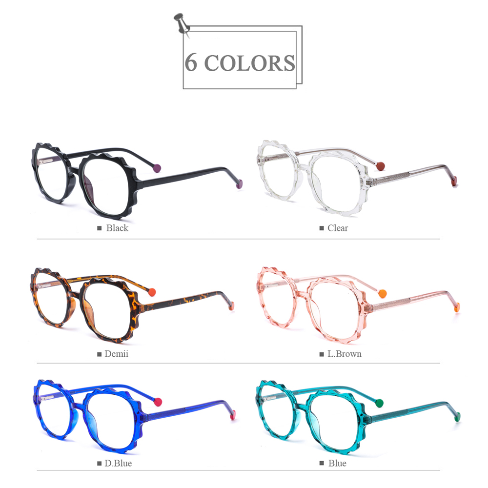 TPF2026 Plastic Sun Flower Shape Optical Glasses Frames Made In China Factory