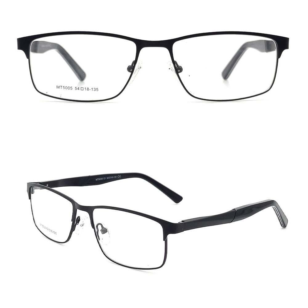 Mens High End Metal Designer Classic Style Optical Glasses 