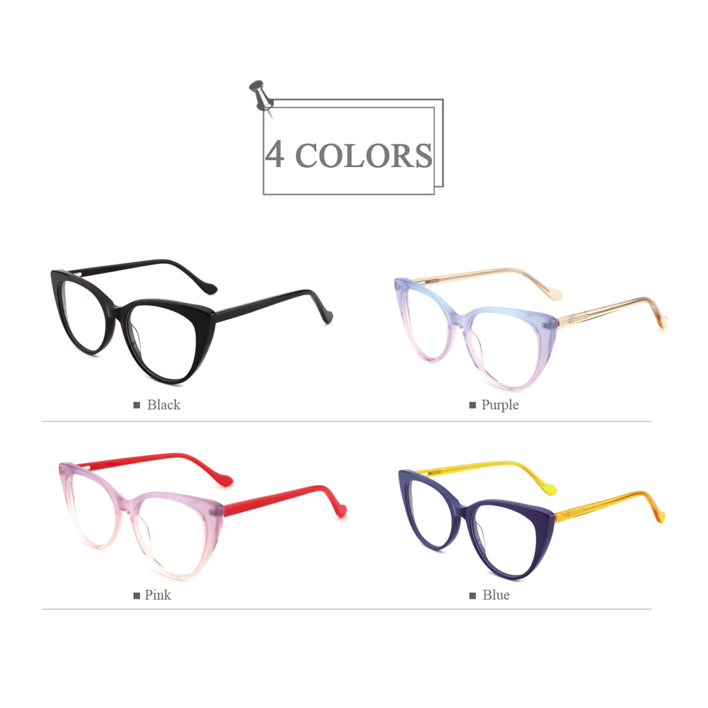 YC-28021 Progressive Clear Optical Glasses Frames Gradual Transparent Spectacle Made in Chinese Facotry