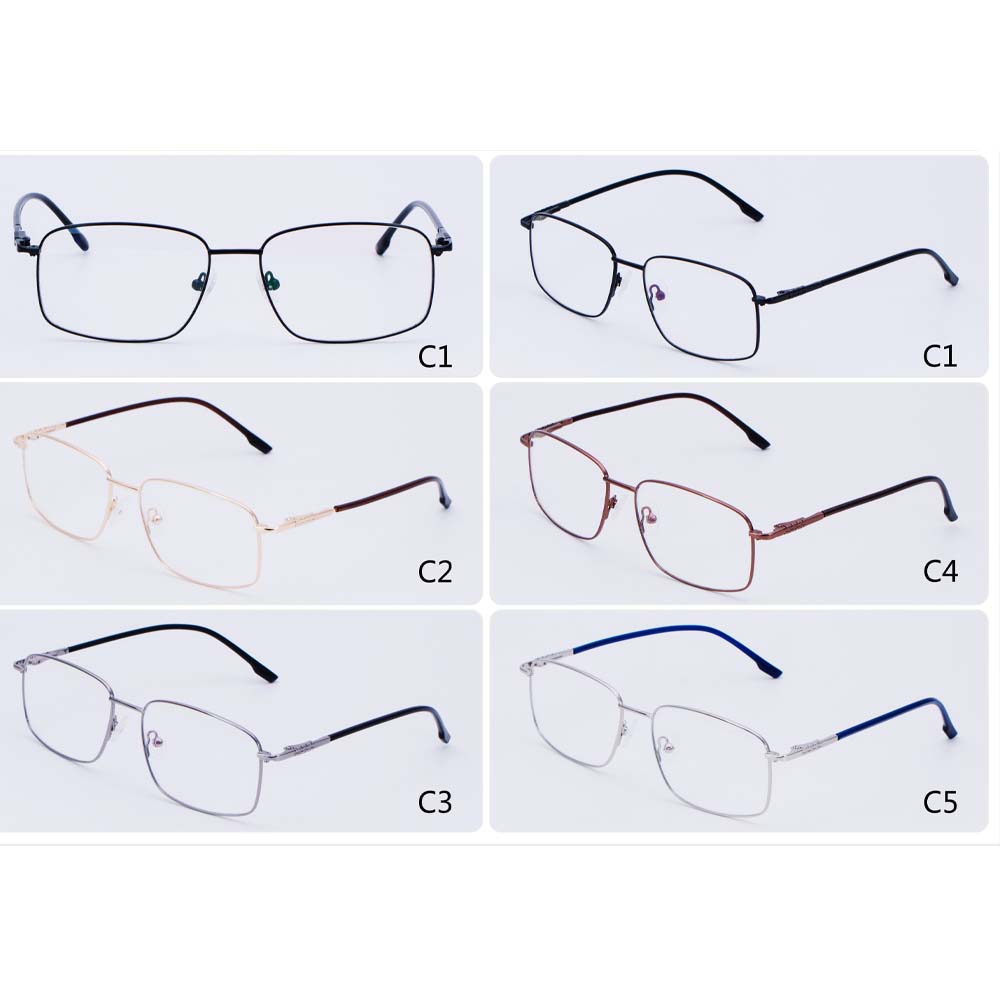 Customized Small Size Thin Men Metal Optical Frames 