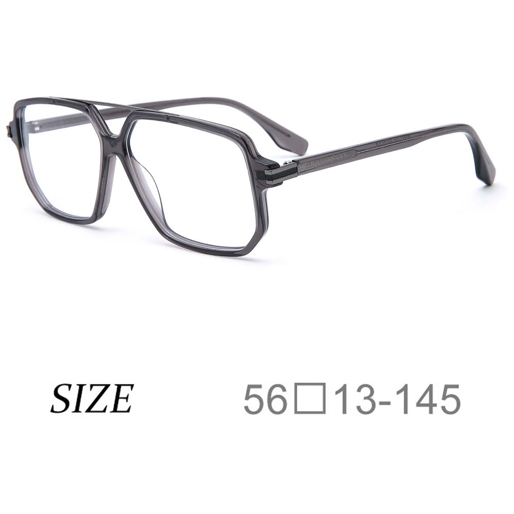 Big Square Size Acetate Optical Frames