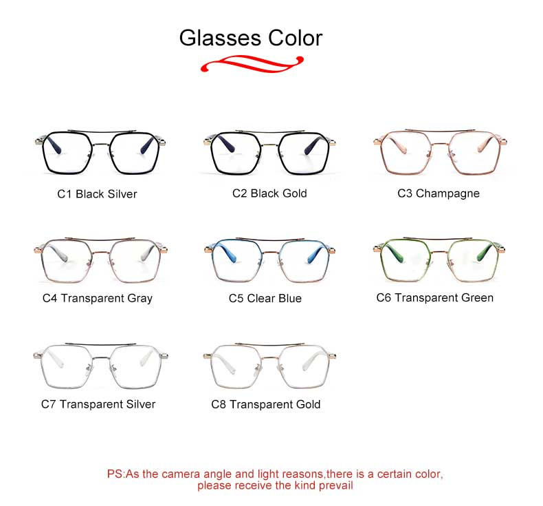  2090 TR90 Retro  Anti Blue Light Blocking Computer Anti Blue Light Optical Glasses