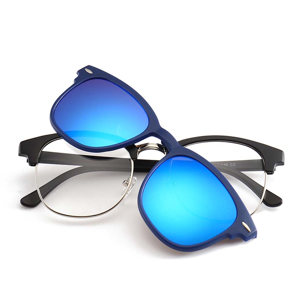 TR90 5 in 1 Set Clip On Sunglasses