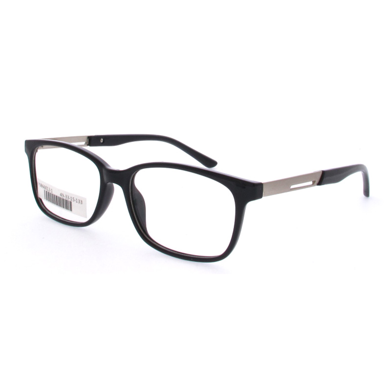 YJ866012 High Quality TR Frame Kid Double-colors Satinless Steel Temple Fashion Optical Glasses