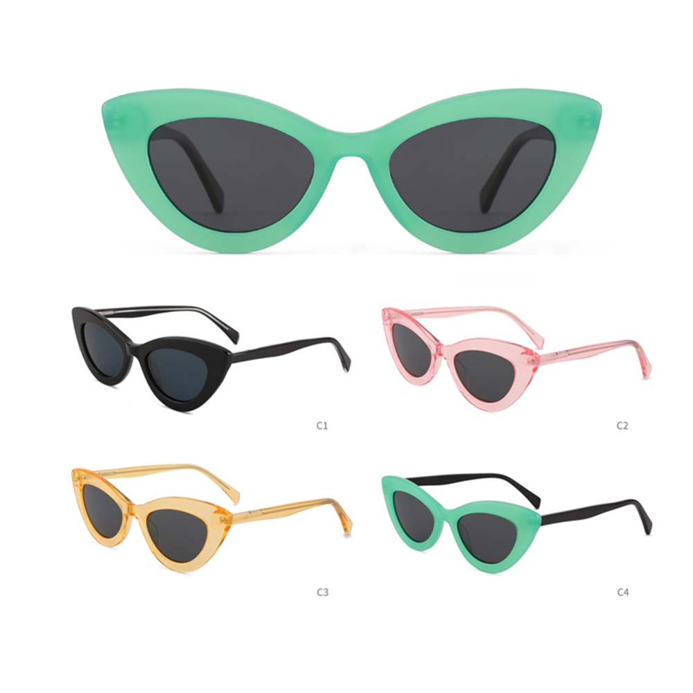 YC-Acetate Cat Eye Sunglasses