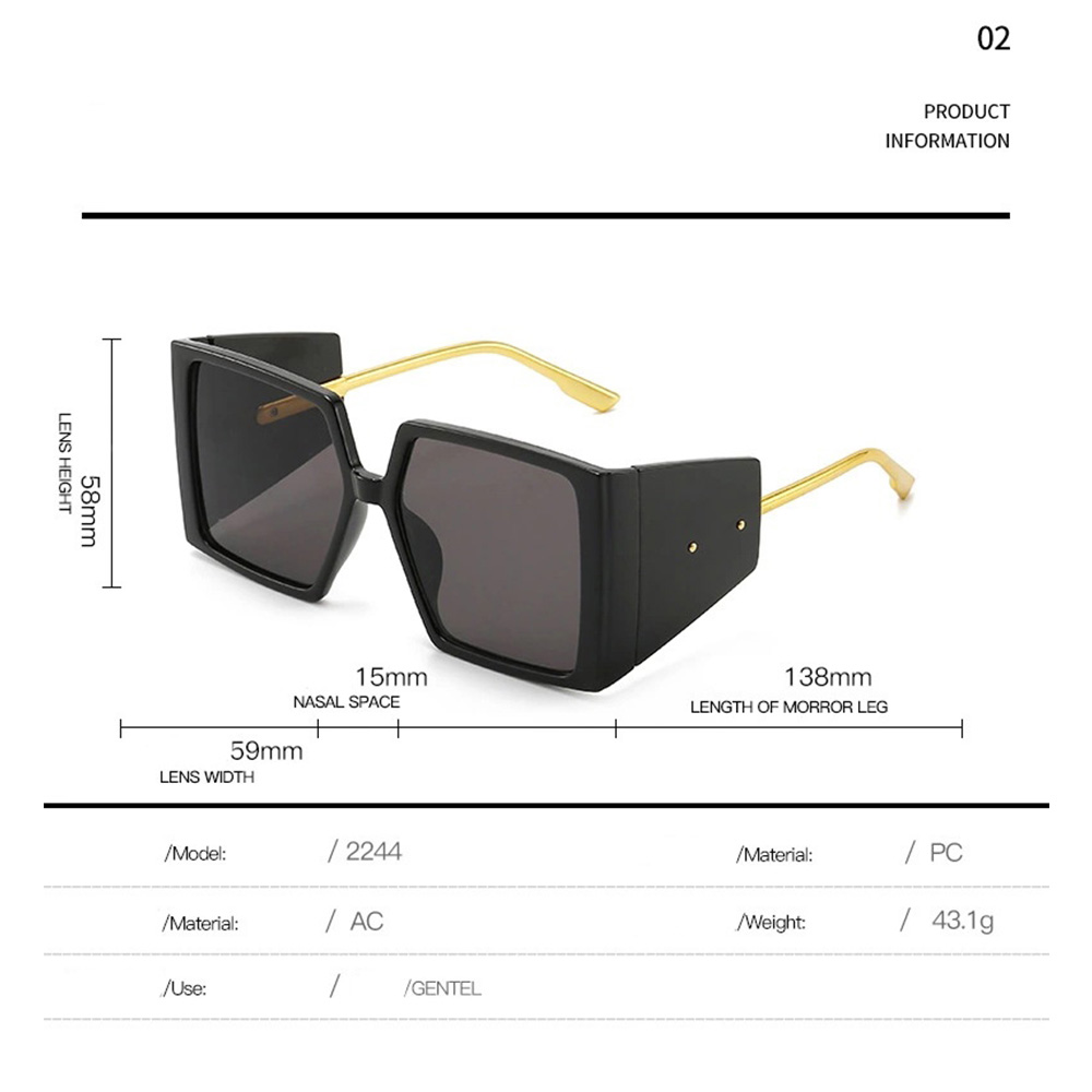 Sunglasses Hot Sale Women Shades Square 