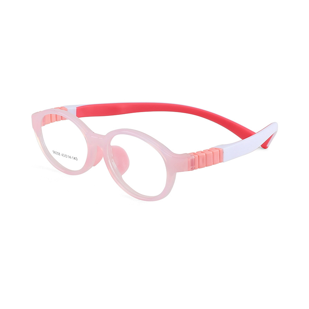 Z96008 Oval Kids Super Soft TR90 Optical Frames Glasses Light Weight