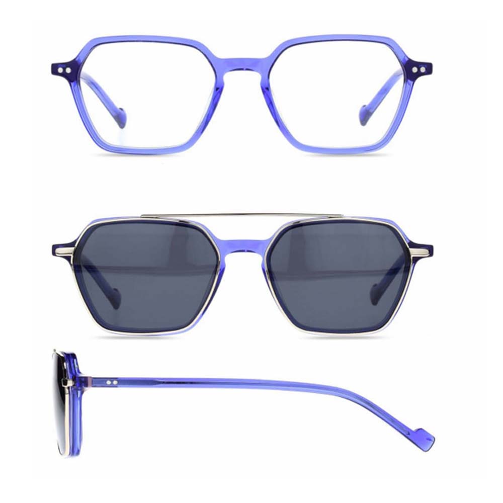 HS5110 2021 New Arrival Blue Clip On Sun glasses