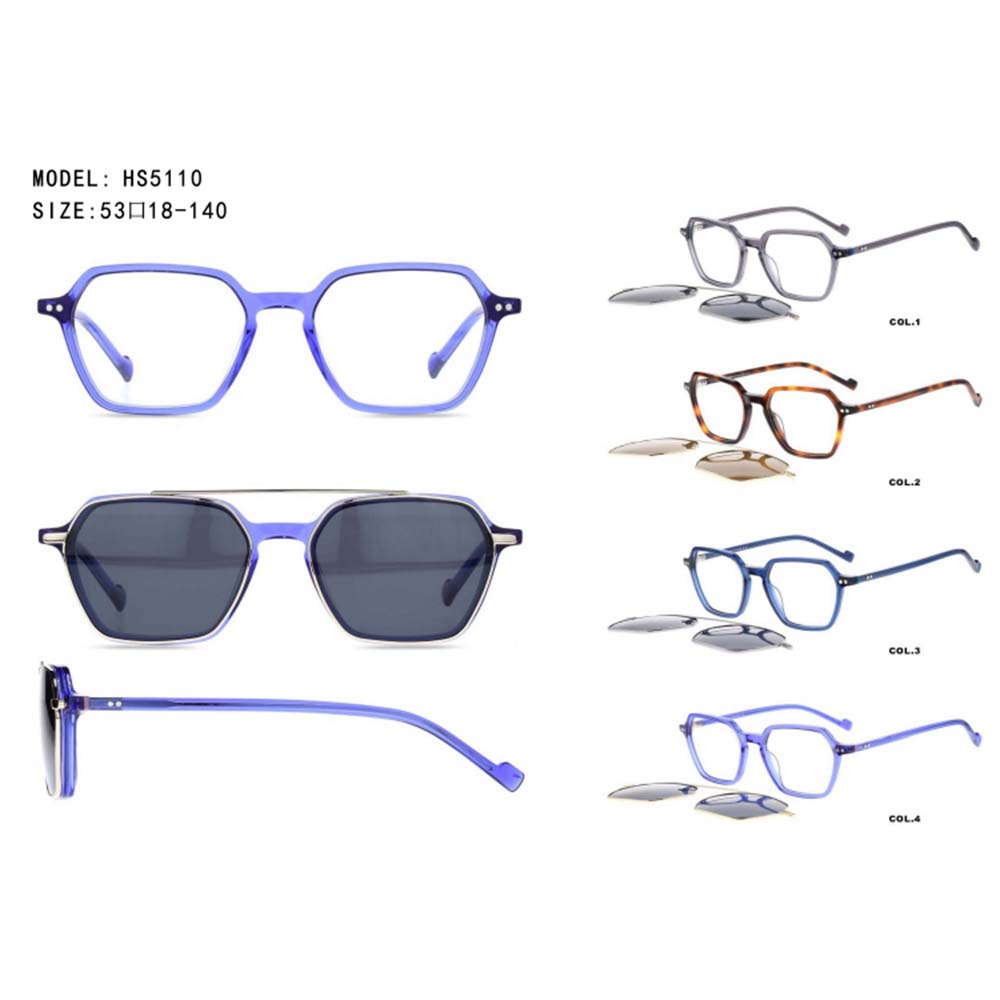 HS5110 2021 New Arrival Blue Clip On Sun glasses