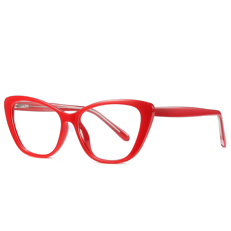 2021 Vintage Cat-Eye Frame Modern Style TR90 Anti-Blue Light Lens Transparent Colors Eyewear