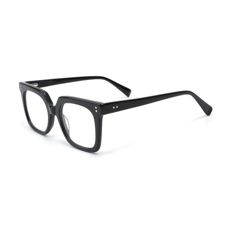 HC-16002 Square Oversize Custom Logo Acetate Optical Glasses 