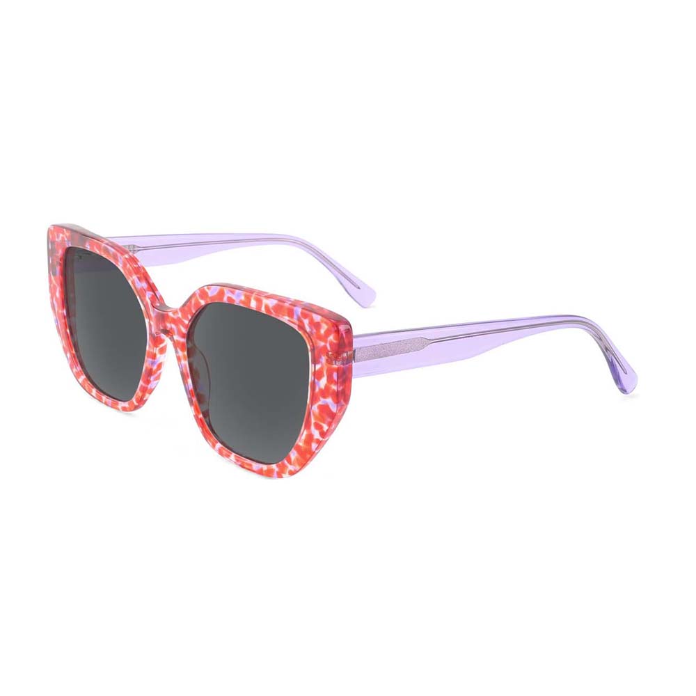 YC-31091-1 Acetate Designer Sunglasses Frame Women