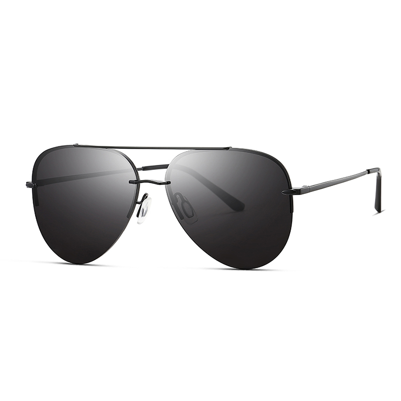 7153 Custom Polarized Luxury Metal Men's Sunglasses 