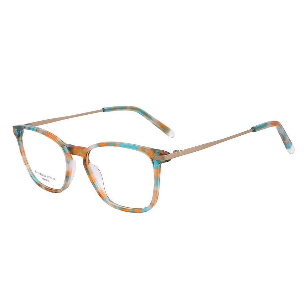 TB0001 Titanium Temple Acetate Frames Optical Factory Optical