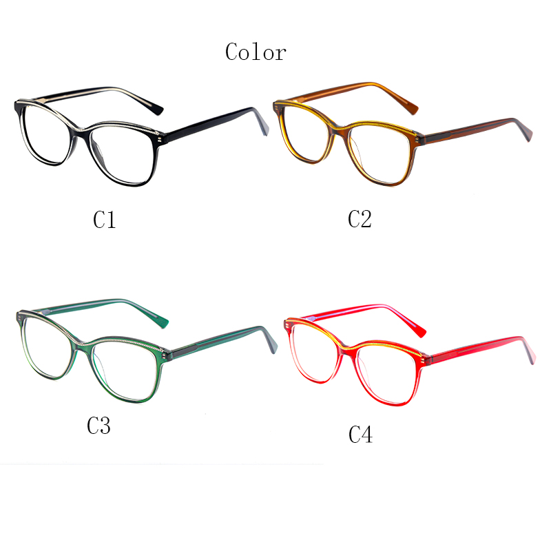 MK-2143 Custom Acetate Frames For Eye Glasses 2022 Newest 