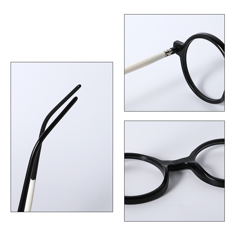 MK98A02 Round Acetate Frame China Wholesale Optical Frames Eyeglasses