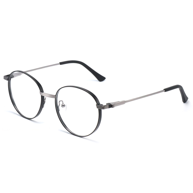 8223 Top Quality Optical Glass Vintage Designer Round Optical Frame Metal Eyewear 2022