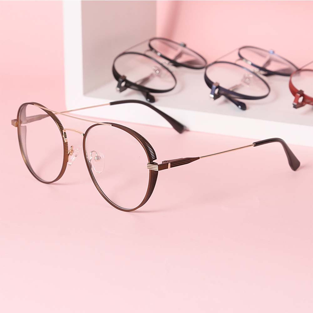 Men Fashion Metal New Arrival Optical  Frame Women Eyeglasses