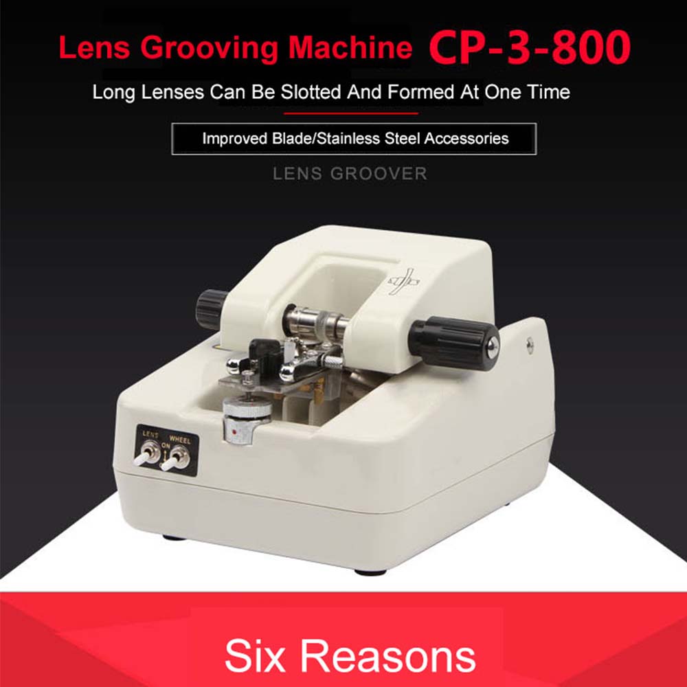 CP-3-800 lens Optical slotting machine High quality Lens auto manual lens groover