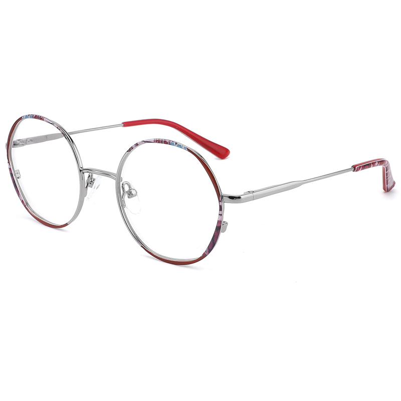 MK8257 Round Vintage Eyeglasses Frame China Wholesale Supplier