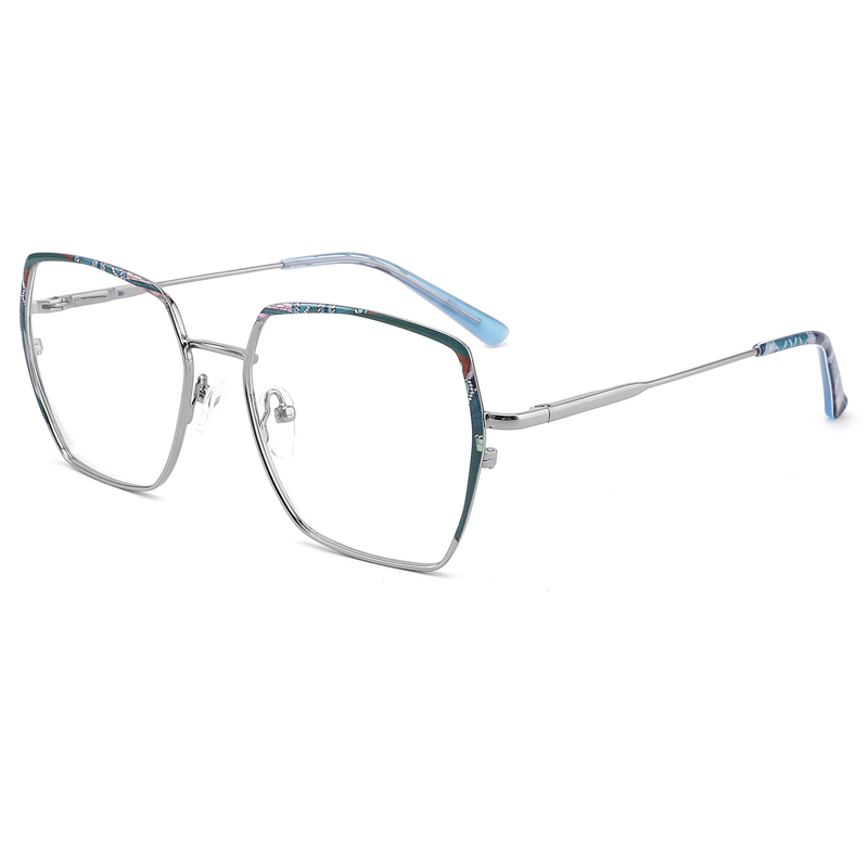 New Stylish Custom Design Eyewear Oversize Square Frame Glasses 2022