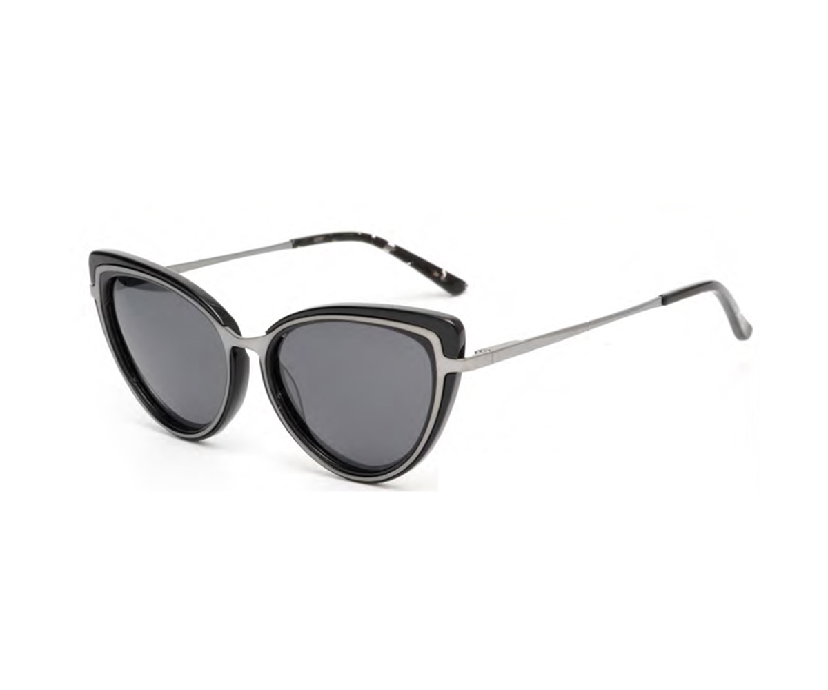 A-1037S Cat Eye Acetate With Metal Polarized 2022 Fashion Sunglasses