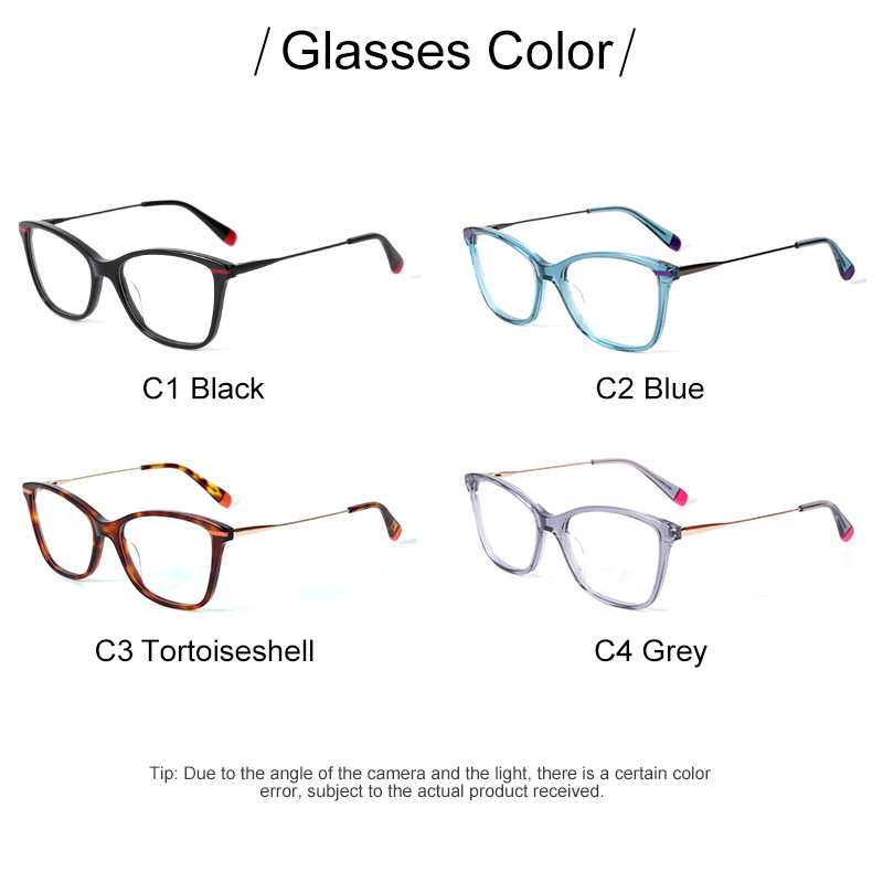 Wholesale Acetate Optical Eyeglasses Fashion Glasses Frames High Quality Eyeglass MB1007