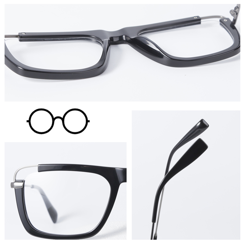 Acetate Optical Frames Hand Made Eyewear EyeGlasses Custom OEM Eyeglasses Frames  MB1055