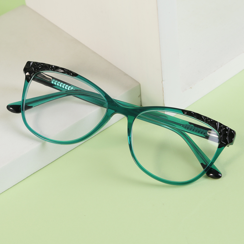 Wholesale Price Optical Eyeglasses Men Female Vintage Acetate Frames Eyewear