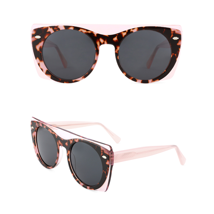 Retro Polarized Man Sunglasses Square Acetate Frame Anti UV400 Outdoor Women Sunglasses