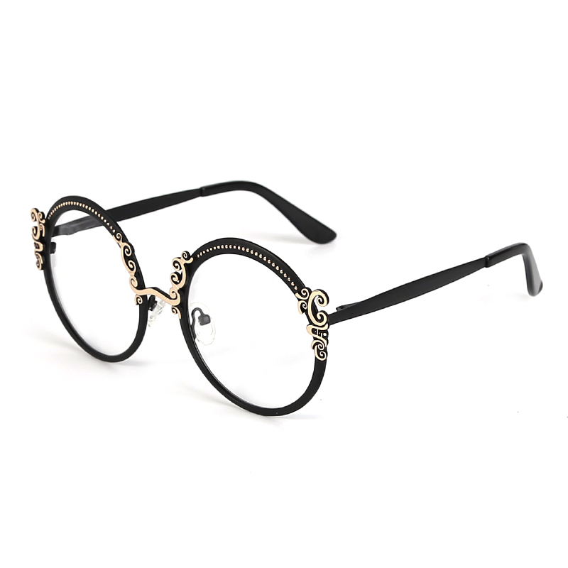  8400 Luxury Metal Custom Logo Eyeglasses Frames