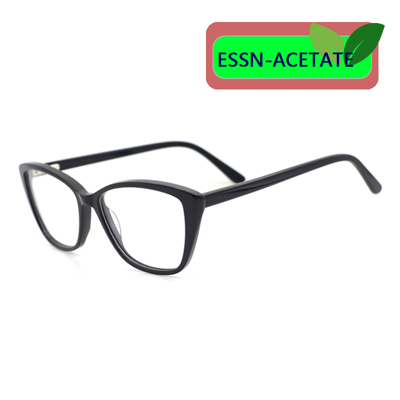 Fashion Eco Acetate Material Biodegradable Optical Glasses Frames womens