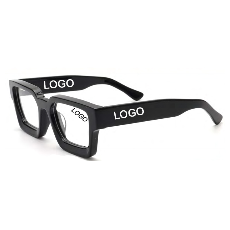 A-1439 Customized Square Acetate Optical Glasses