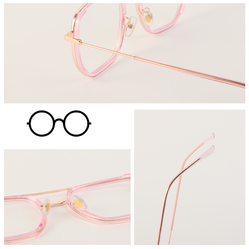 MK2226 Metal TR Mixed Eyeglasses Square Wholesale Glasses