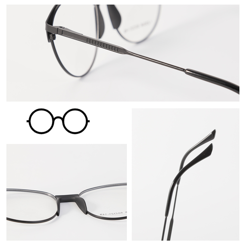 metal women men eyeglasses optical glasses frames LZ5006