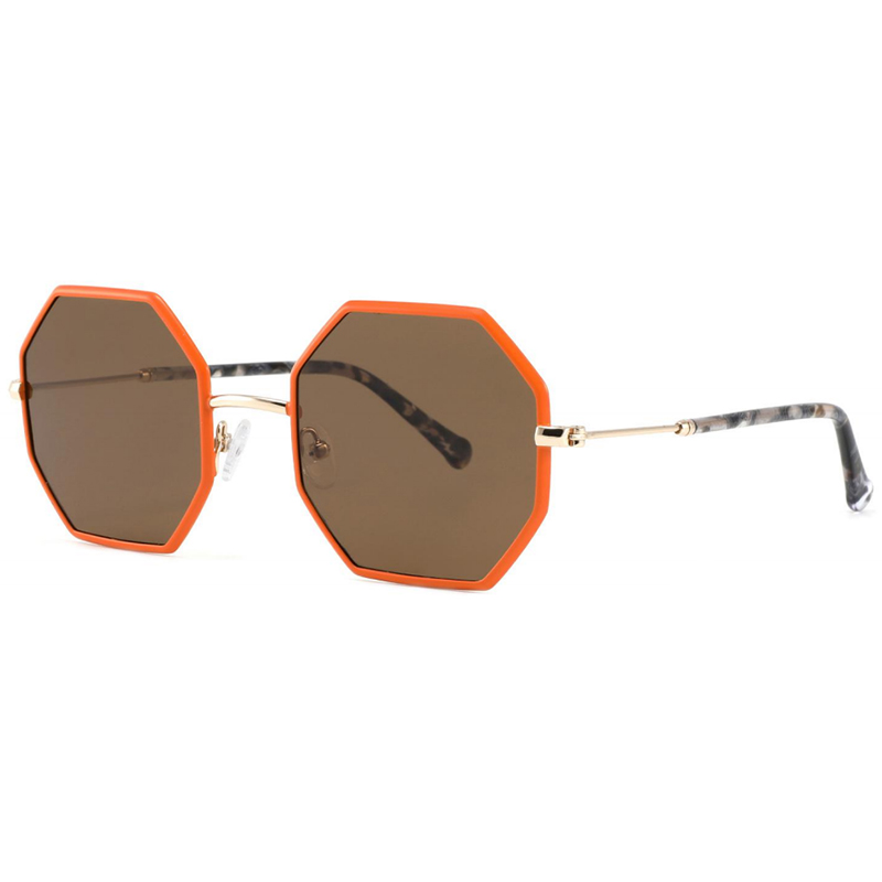 GLT9143 Newest Design Polygon Polarized Sunglasses For Men Women 