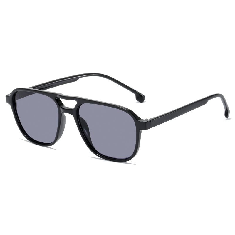 Classical design double bridge sunglasses 2212