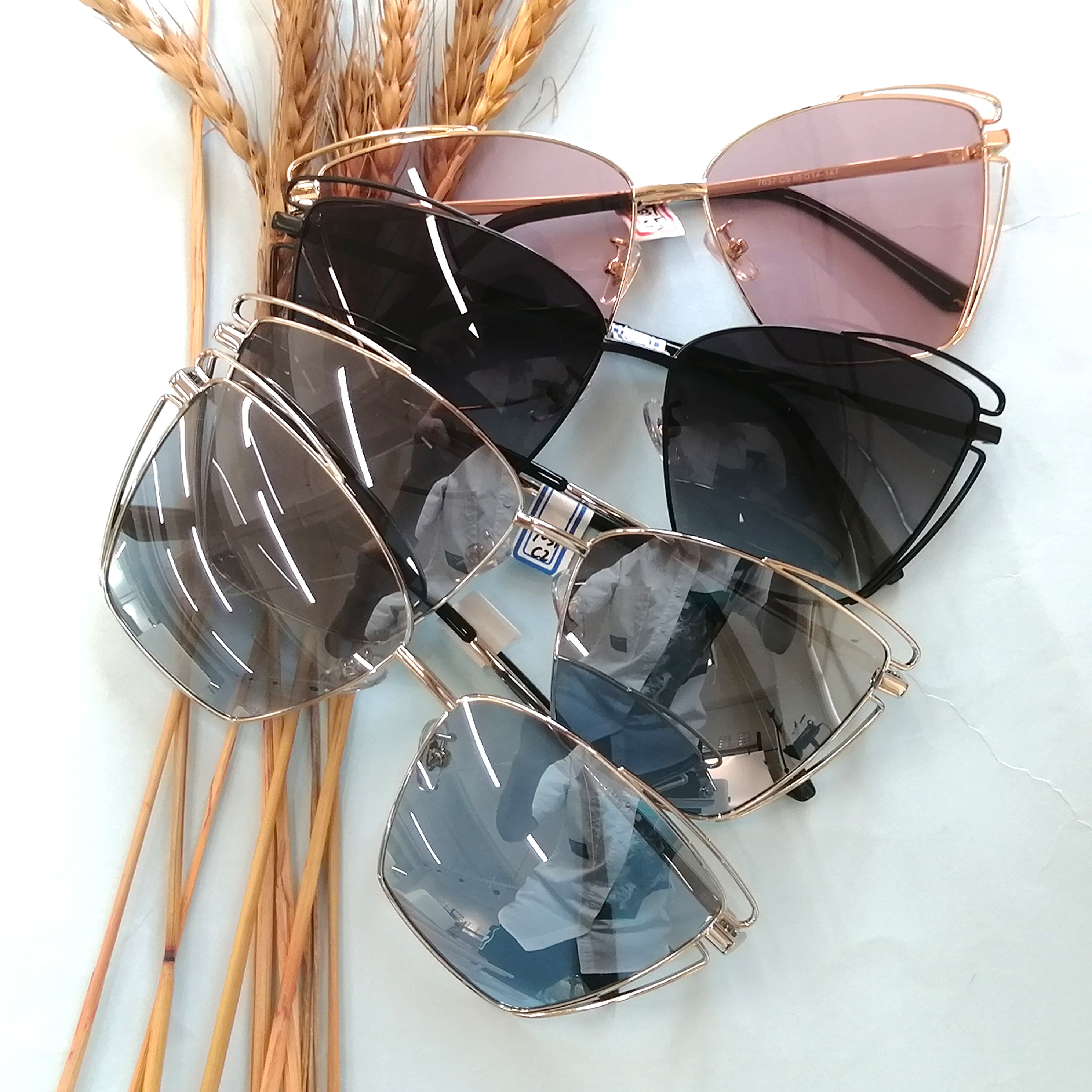 Metal Frame polarized metal sunglasses