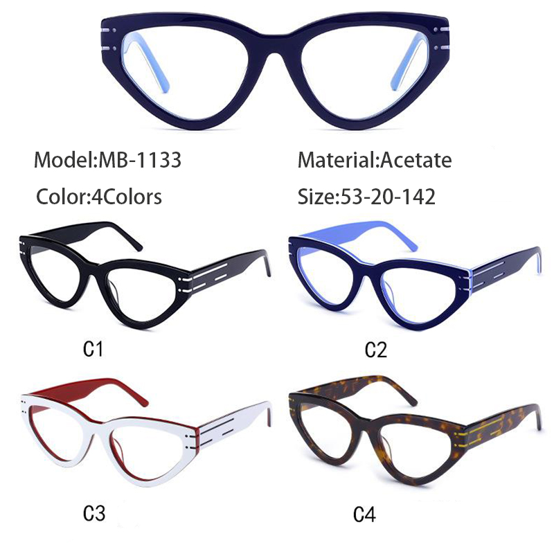 Luxury Eye Glasses Frame Acetate Optical Glasses