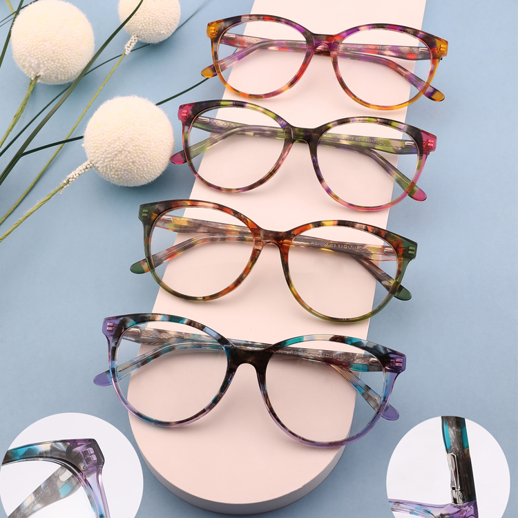 RGH007 Women's Luxury Glasses Brand Designer Acetate Eyeglasses