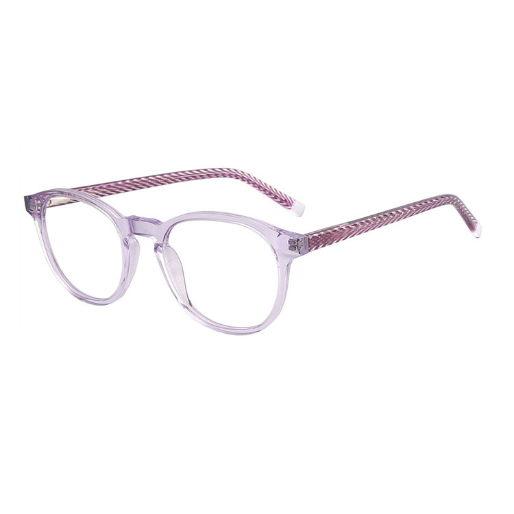 New Arrivals Fashion Women Clear Transparent Acetate Computer Glasses