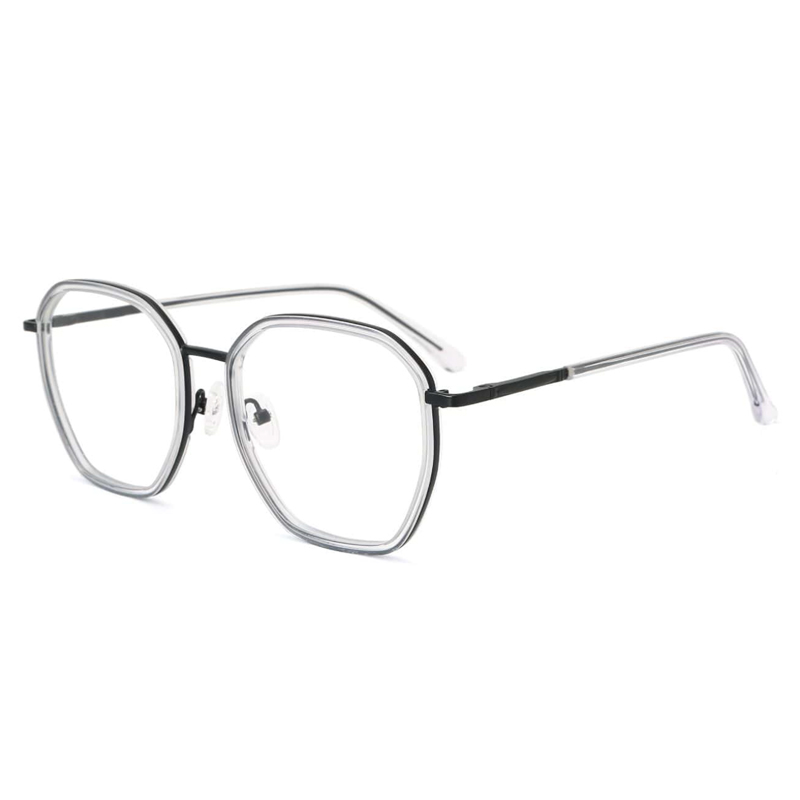 HC 18006 New Women Men Acetate Frame Glasses