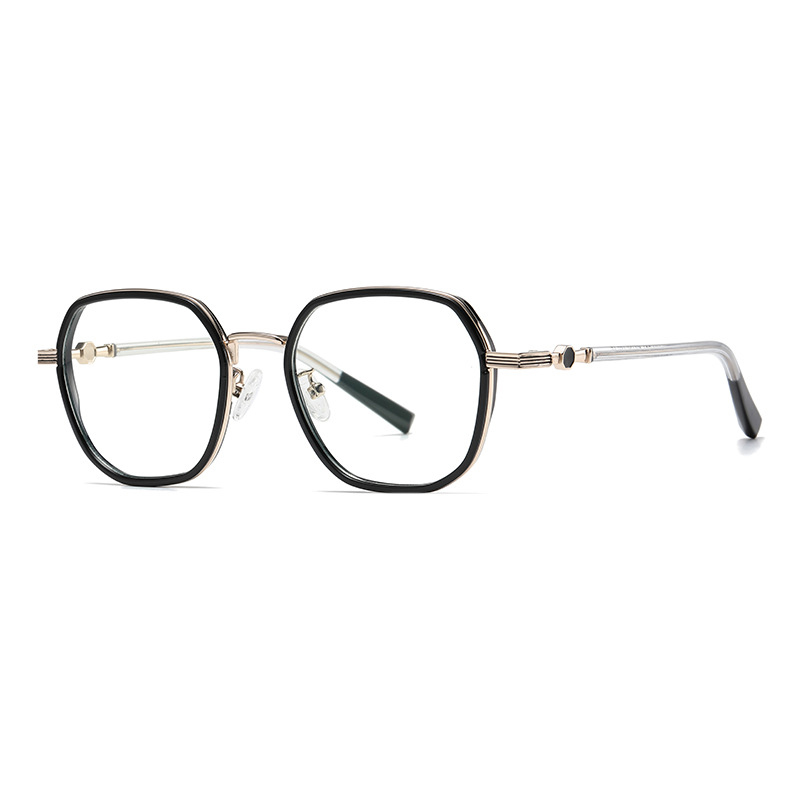 New Retro Square Frame for Women Fashionable Anti-Blue Light Eyeglass Frame