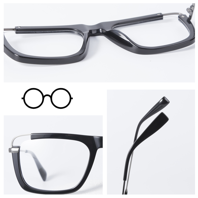 New Arrival High Quality Acetate Frame Trendy Fashion Optical Glasses MB1055